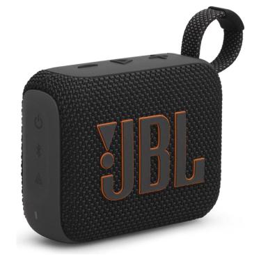 Imagem de Alto-falante Portátil Bluetooth Jbl Go 4 Cor Preto