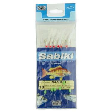 Imagem de Isca Sabiki com 6 Anzol N10 - 0009063 - ARTPESCA
