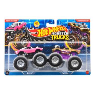 Imagem de Hot Wheels Monster Trucks Dodge Charger Rodger Dodger Jcc79 - Mattel