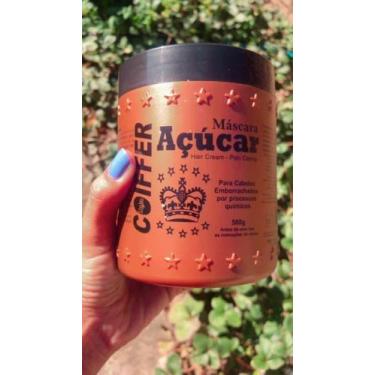 Imagem de Máscara De Açucar Coiffer 500g Cabelo Elástico E Quebradiço