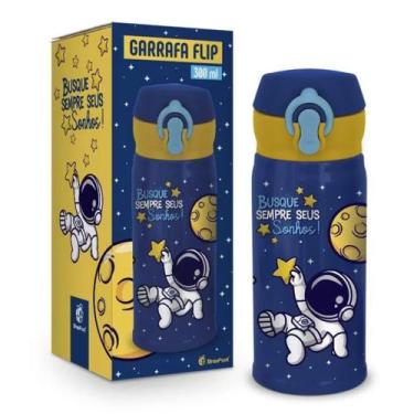 Imagem de Garrafa Termica Flip 300ml Busque Sempre Seus Sonhos 13135 - Brasfoot
