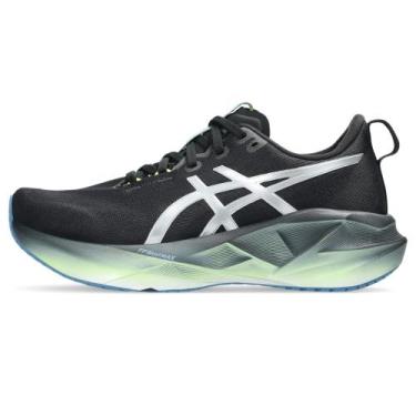 Imagem de Tênis ASICS Novablast 5 Luxe - Feminino - Dourado/Preto, 40