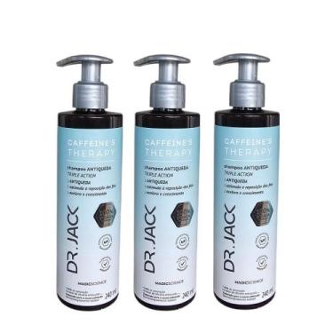 Imagem de Kit Dr. Jack Caffeine's Therapy - 3 Unidades Shampoo 240ml