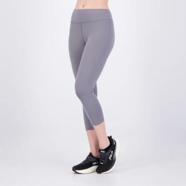 Imagem de Calça Fila Capri Flat Life II Feminina Cinza, EEG