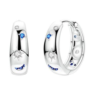 Imagem de Brinco original 925 prata esterlina cereja arco pendientes para mulher