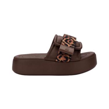 Imagem de Chinelo melissa free muse platform original 37835, Marrom, 38