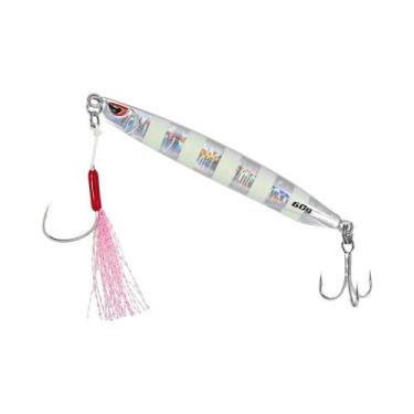 Imagem de Isca Artificial De Metal Pesado Para Pesca De Robalo, 40g 60g 80g, Par