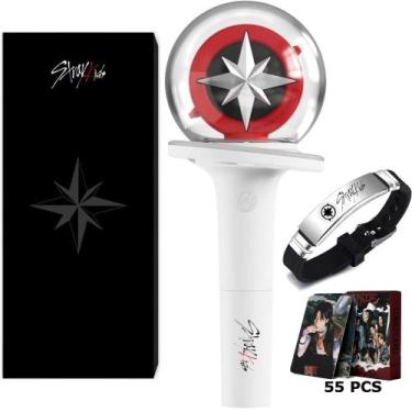 Imagem de Lightstick Bluetooth Niaycouky Stray Kids com pulseiras