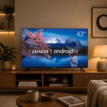 Imagem de TV Aiwa Android AWS-02-A Borda Infinita, 43"