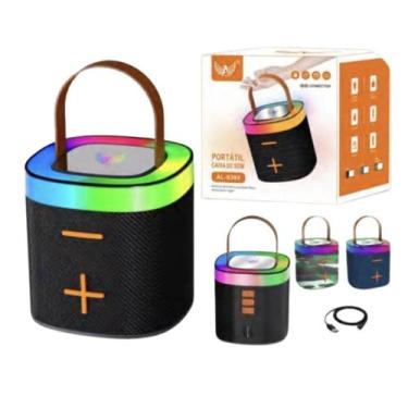 Imagem de Caixa Caixinha De Som Bluetooth Portatil Radio Fm Potente - Genérico, 