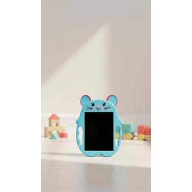 Imagem de Lousa Mágica Infantil Tela LCD Design Ratinho Azul - Congratulations S