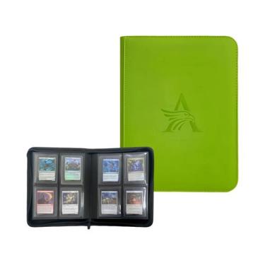 Imagem de Binder De Cartas Black TopLoader Com 4 Bolsos E Capacidade Para 160 Ca