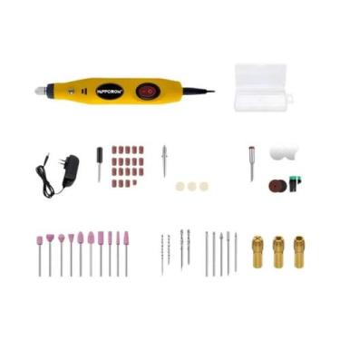 Imagem de Mini Furadeira Elétrica 12V 18000 RPM, Kit De Ferramentas Rotativas Pa