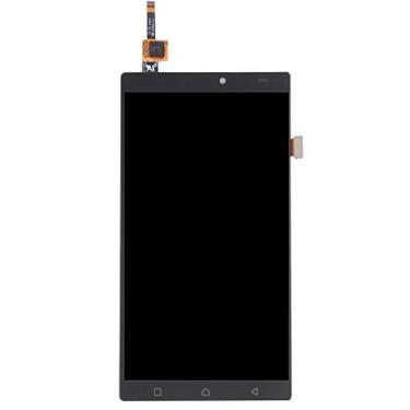 Imagem de HAIJUN Peças de substituição para celular tela LCD e digitalizador conjunto completo para Lenovo K4 Note / A7010 (Preto) Cabo flexível (Cor: Preto)