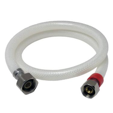 Imagem de LASCO Linha de suprimento de poliéster flexível 10-2331 com compressão de 1/2 polegadas e tubo de ferro fêmea de 1/2 polegadas