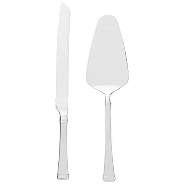 Imagem de Mikasa Conjunto de bolo de aço inoxidável Stanton, 2 peças