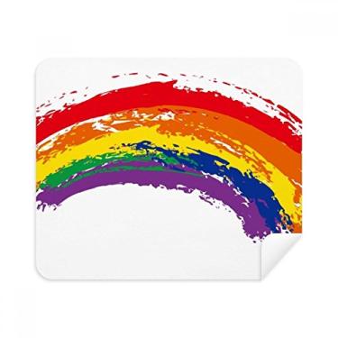 Imagem de Pano de limpeza de tela LGBT Rainbow Gay Transgênero 2 peças de tecido de camurça