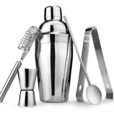 Imagem de Coqueteleira Barman Profissional Inox Drink Caipirinha Bar