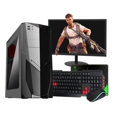 Pc Gamer Completo Hércules Intel i3 3º Ger. GT 730 4GB 8GB HD 500GB Wi-fi