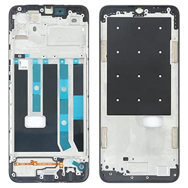 Imagem de HONGYAN Peças de substituição de telefone celular Placa de moldura de quadro LCD da casa frontal para oposição A15S / A15 / A35 CPH2185 CPH2179 Acessórios telefônicos
