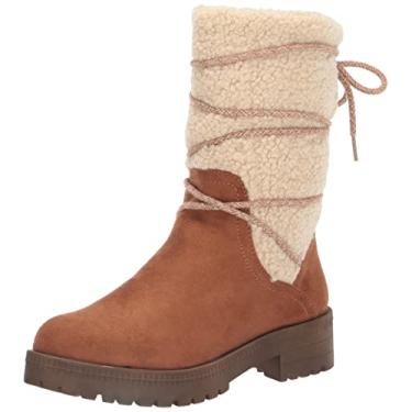 Imagem de LifeStride Bota de neve feminina Saratoga, Caramelo, 6.5 Wide