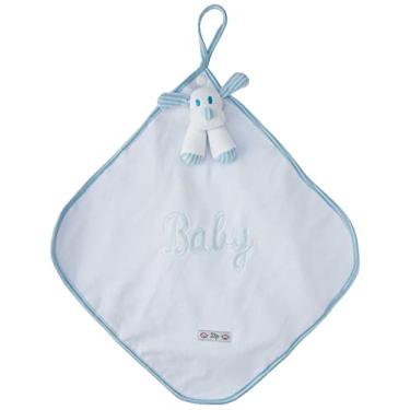 Imagem de Zip - Naninha Cetim Listrados Baby Azul bebê