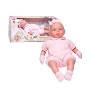 Boneca Bebezinho Real Estilo Newborn Reborn Roma - Loja Zuza