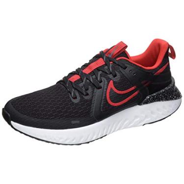 Imagem de Nike Legend React 2 masculino, Black/Black-university Red-white, 8.5