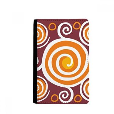 Imagem de Volume México Totems Antiga Civilização Desenho Porta Passaporte Notecase Burse Carteira Capa Cartão Bolsa, Multicolor