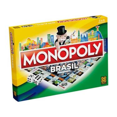Imagem de Jogo Monopoly Brasil Tabuleiro Grow