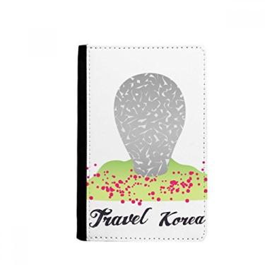 Imagem de Marco bem conhecido na Coreia Porta-passaporte Notecase Burse Carteira Porta-cartões