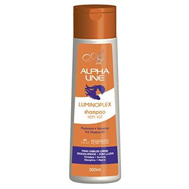 Imagem de Alpha Line - Shampoo sem Sal - Luminoplex com Vitamina B5 - Com Filtro Solar e Antioxidante - 300ml