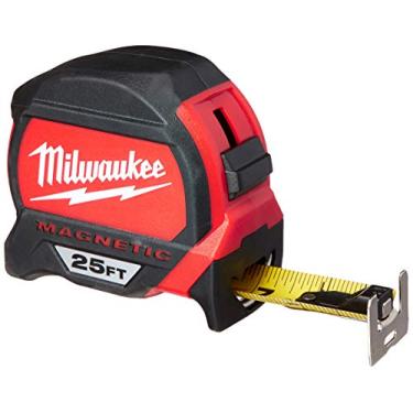 Imagem de Milwaukee Fita métrica magnética Tool 48-22-7125 7,6 m x 4,83 polegadas