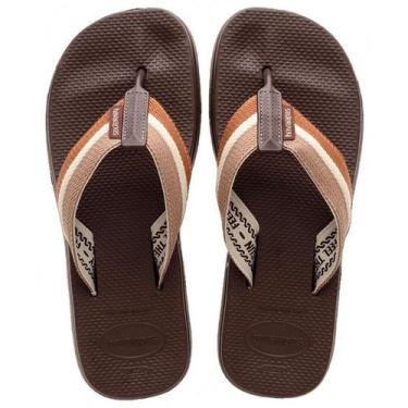 Imagem de Sandália Havaianas Urban Way Masculina - Café