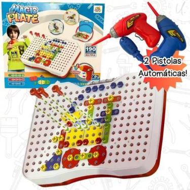 Imagem de Brinquedo Kit Infantil Ferramentas Parafusadeira E Furadeira - Toys