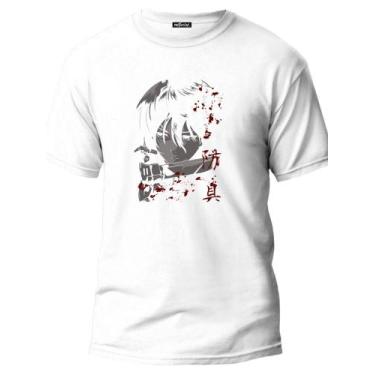 Imagem de Camiseta Attack On Titan Shingeki No Kyojin Mikasa Ackerman Blood - Cr