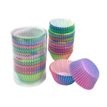 Imagem de Copo de papel para bolo de cozinha forros de cupcake molde de copo de cozimento copo de muffin assadeira assadeira pastelaria copo de bolo ferramenta de bolo para embrulho de papel de cozimento