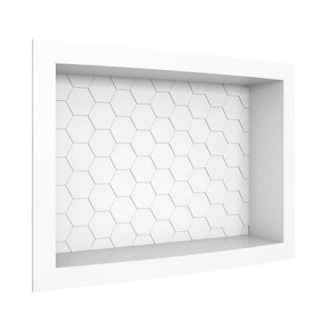 Imagem de Nicho Plástico Injetado Branco - Medidas: 40X27 Cm - Cozimax