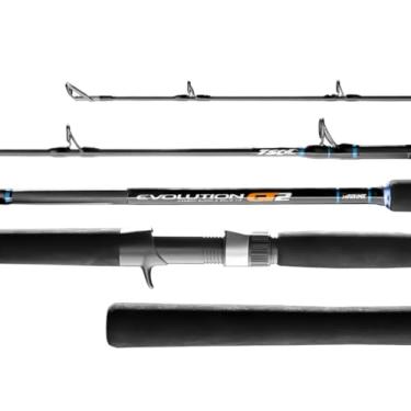 Vara Pesca Molinete Carbono Evolution S561MH 1,68m 15-30Lb Inteira