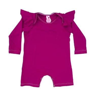 Imagem de Macacão de Bebê com Proteção UV Liz - Roxo-Feminino