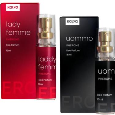 Imagem de Perfume Feminino E Masculino Uommo Lady Femme Kit Com 2 - Kalya