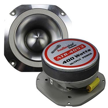 Imagem de Audiopipe 1 par Super Tweeter 4 polegadas 400 Watts Estéreo Bullet Diamond Cromado ATR-4053