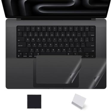 Imagem de Capa para descanso de mãos compatível com MacBook Pro 2025 2024 2023 16 polegadas M4 M3 Chip A3403 A3186 A2991 Trackpad Protector Touch Pad Skin, MacBook Pro 40.6 cm Touchpad Capa Acessórios, Space