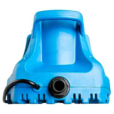 Imagem de Little Giant APCP-1700 115-Volt, 1/3 HP, 1745 GPH, automático, submersível, bomba de cobertura de piscina com cabo de 6,5 m, azul claro, 577301