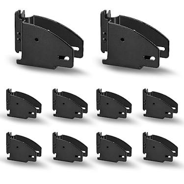 Imagem de Soquete de viga de madeira com suporte de 2 x 4 E Track (pacote com 10) SALUINOKI