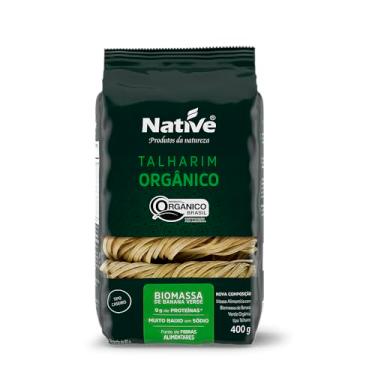 Imagem de Talharim Orgânico com Biomassa de Banana Verde, Native, 400 g