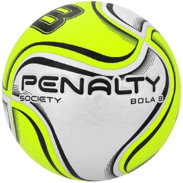 Imagem de Bola Penalty Society 8 X - Preta/Amarela