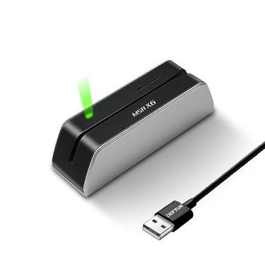 Imagem de Leitor de cartão de crédito MSRX6 MSR X6 USB Swipe Magstripe menor