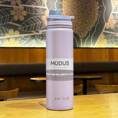 Imagem de Modus Garrafa Térmica De 304 Aço Inoxidável 750ML Manter Quente e Frio (Roxo)