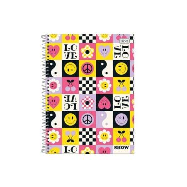 Imagem de Caderno Espiral CD Universitário 10 Matérias Show Feminino 160F Tilibra